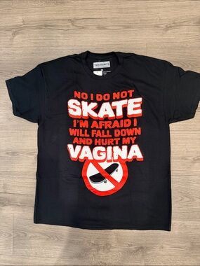 Teen Hearts No I Do Not Skate Tee Men’s Size Extra Large